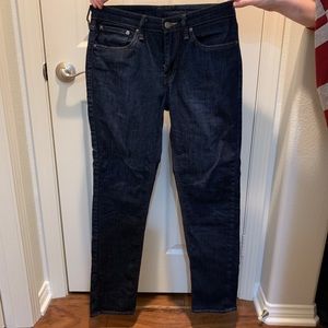 Levi’s 511 deep blue jeans 31x32